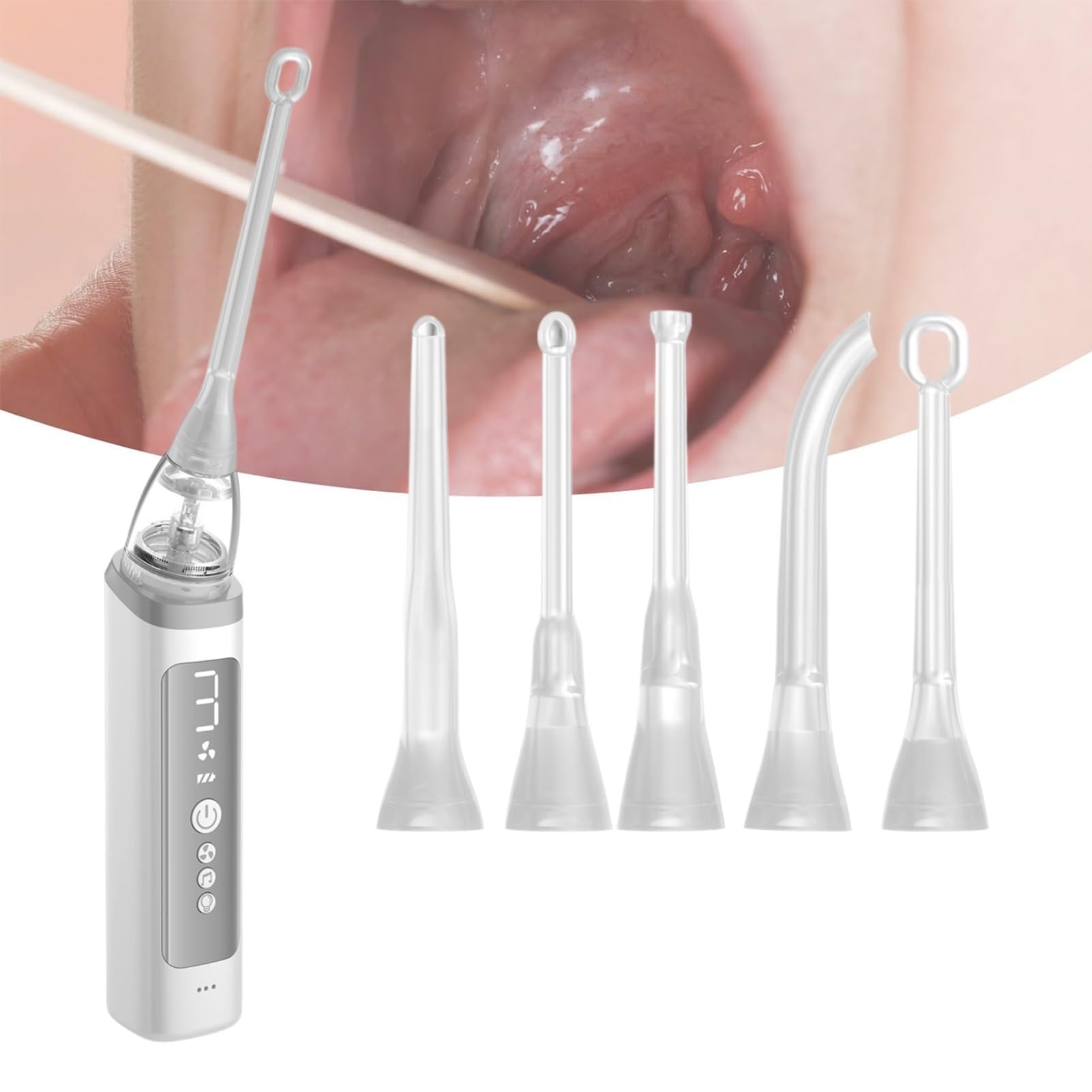 HFDJRWK Tonsil Stone Remover Tonsil Stone Cleaner Fight Bad Breath Oral Irrigator Stone Removal Tool