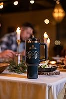 Vista 355 de STANLEY Quencher H2.0 Vaso Térmico con asa y pajilla, 64 onzas, tapa Flowstate de 3 posiciones, gran capacidad para viajes y deportes, vaso de acero