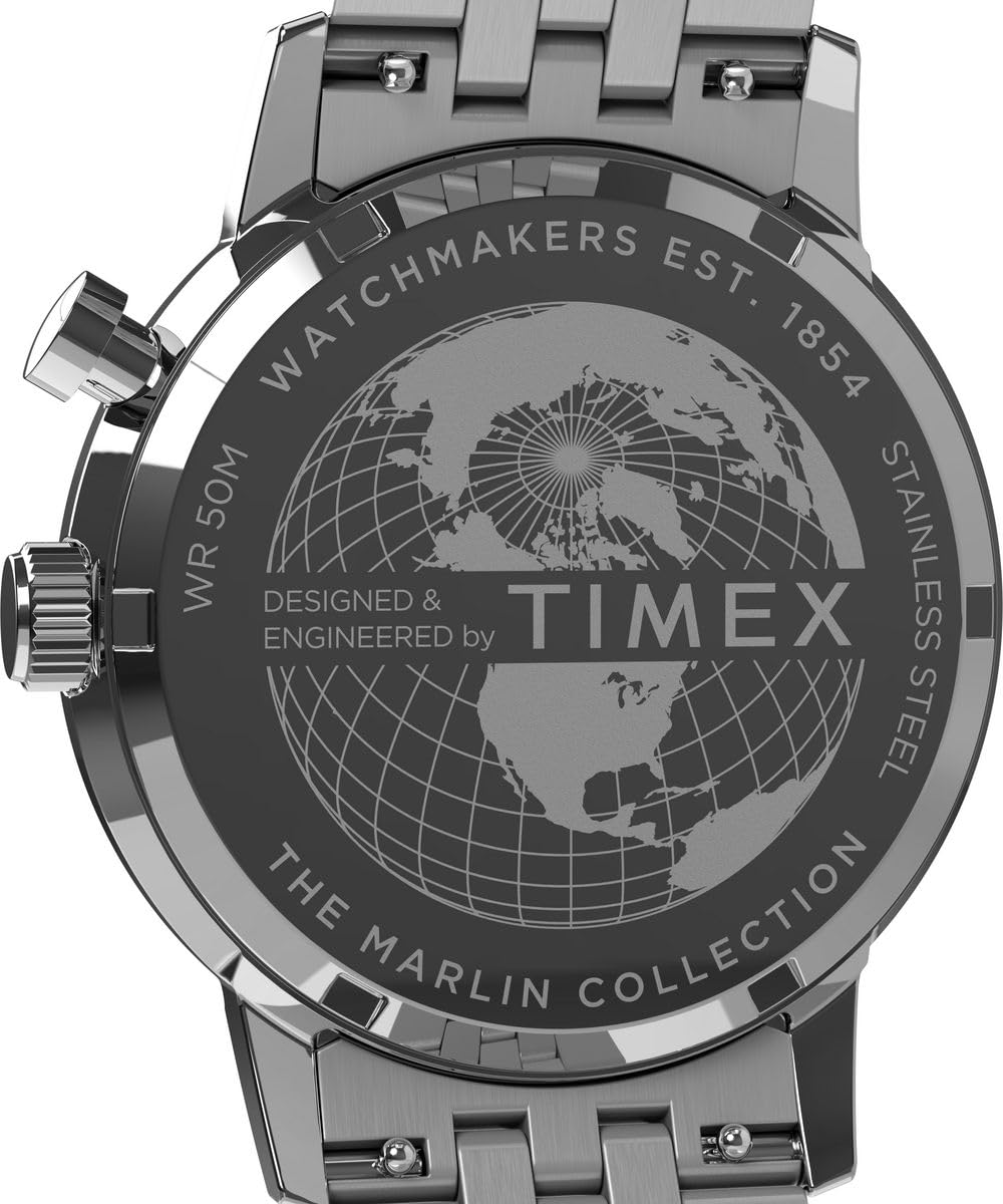 Timex Herren Multi Zifferblatt Quarz Armbanduhr Marlin