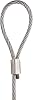 STAS Steel Cable with Loop end 59, 3-Pack - Steel Cable for Art Hanging