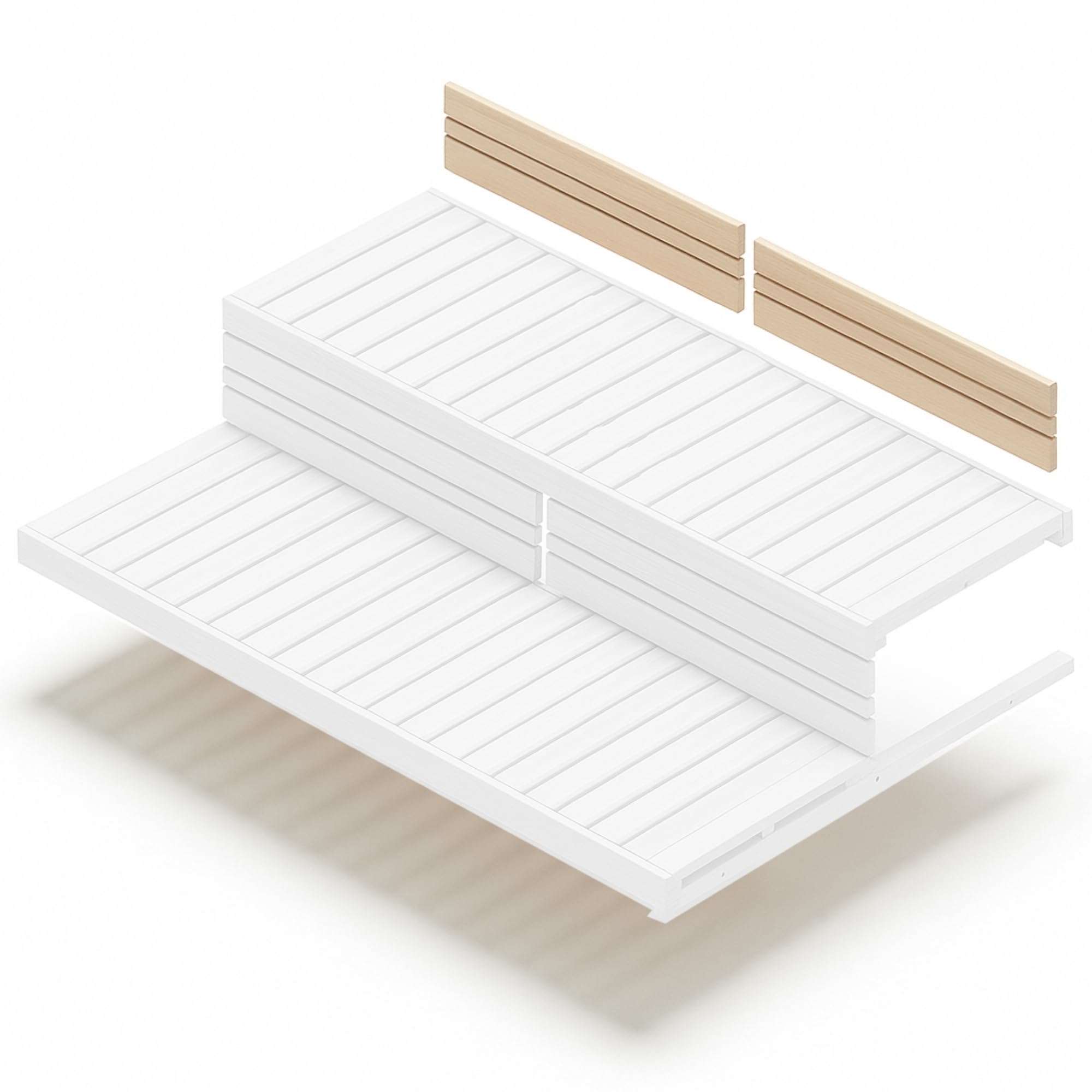 SULENO Sauna Rückenlehnen Set LARVIK, Naturbelassenes Hemlock-Holz, 85 x