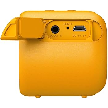 ソニー ワイヤレスポータブルスピーカー SRS-XB01 Y : 防水 Bluetooth スマホなしで操作可能 ストラップ付属 2018年モデル / マイク付き/ イエロ Amazon.co.jp: ソニー(SONY) ワイヤレスポータブルスピーカー