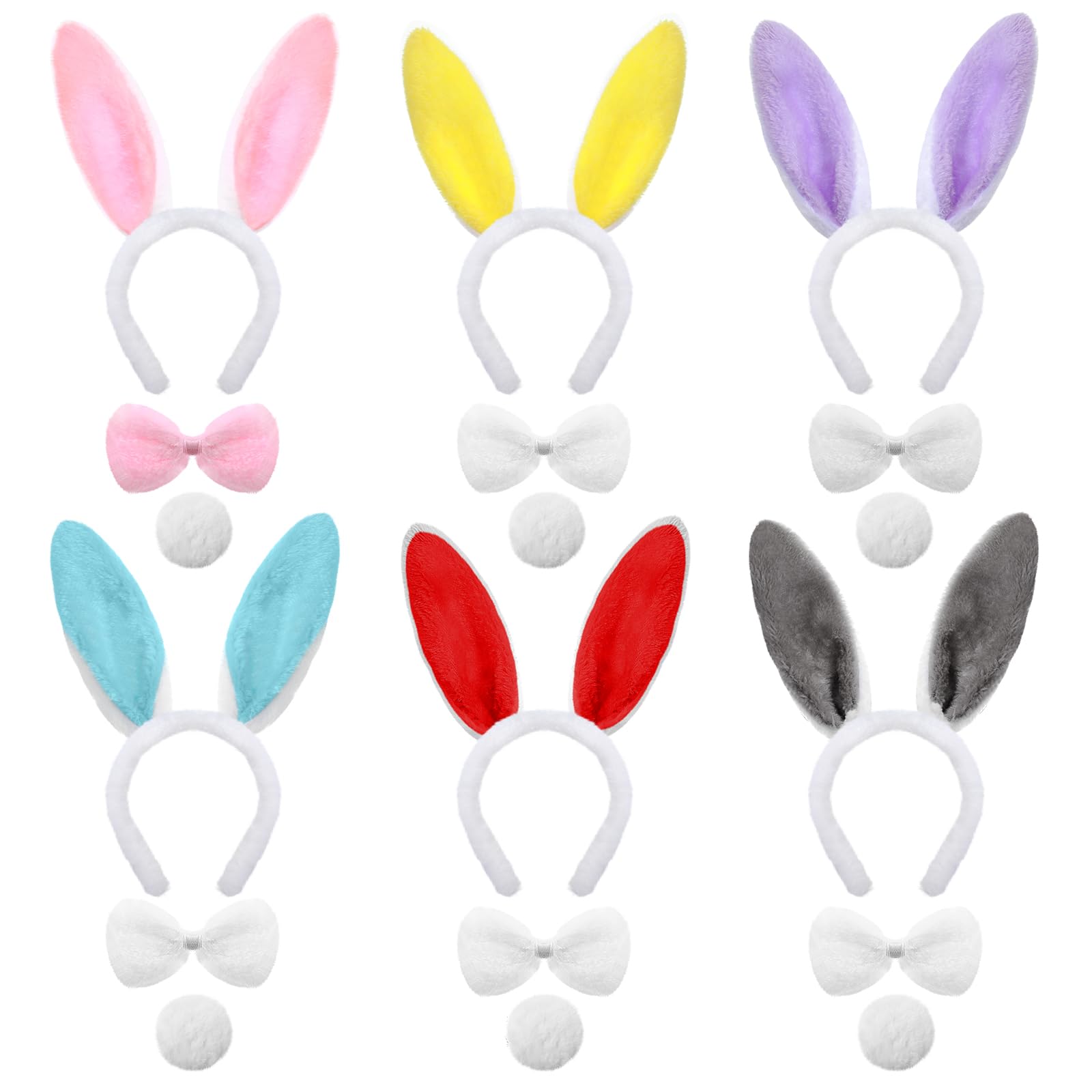 Amazon.com: Chuangdi 18 Pieces Easter Bunny Rabbit Costume 