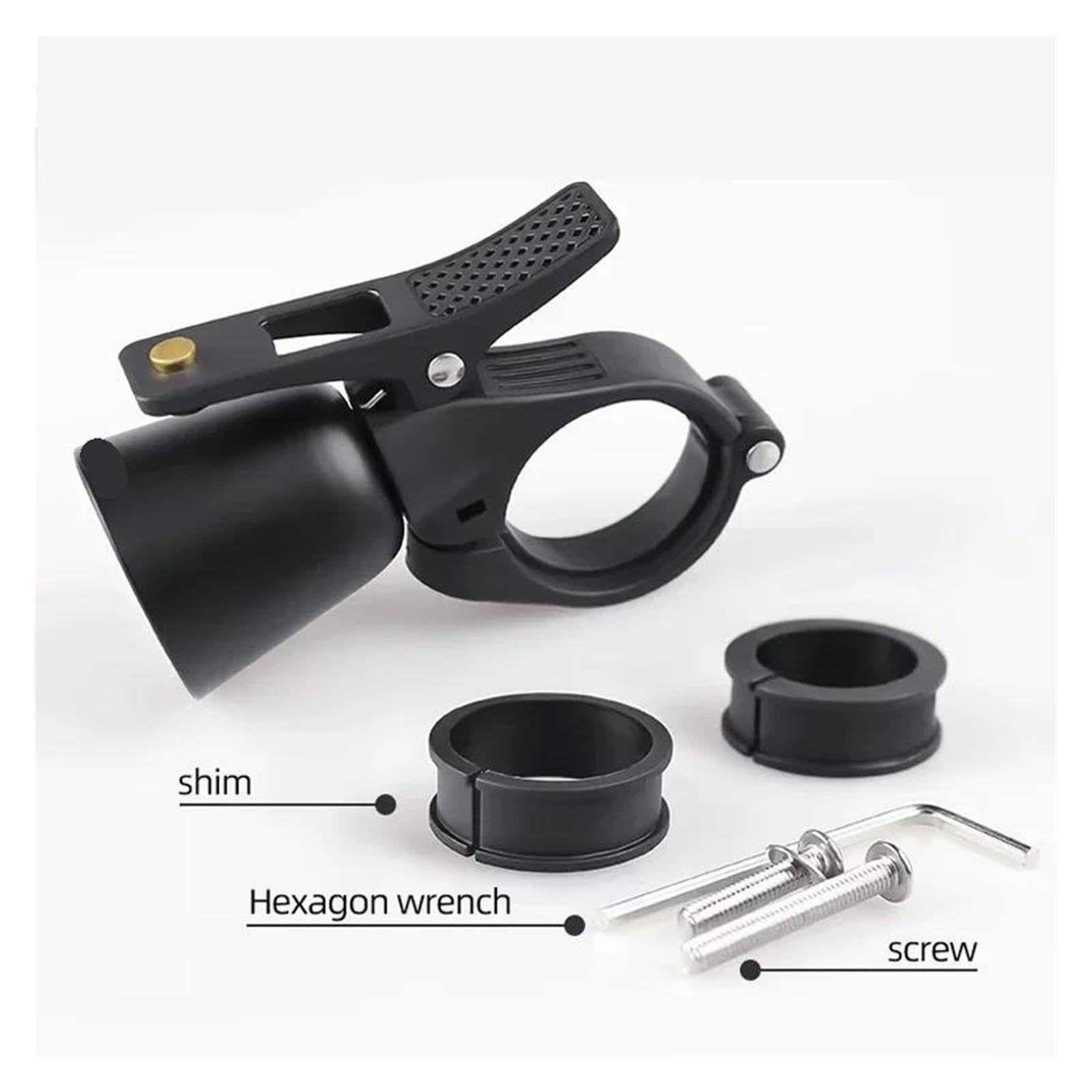 1 Cloche de vélo en Acier Inoxydable.