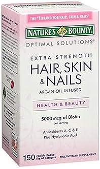 Nature's Bounty, Extra Strength Hair, Skin and Nails -150 Rapid release Softgels