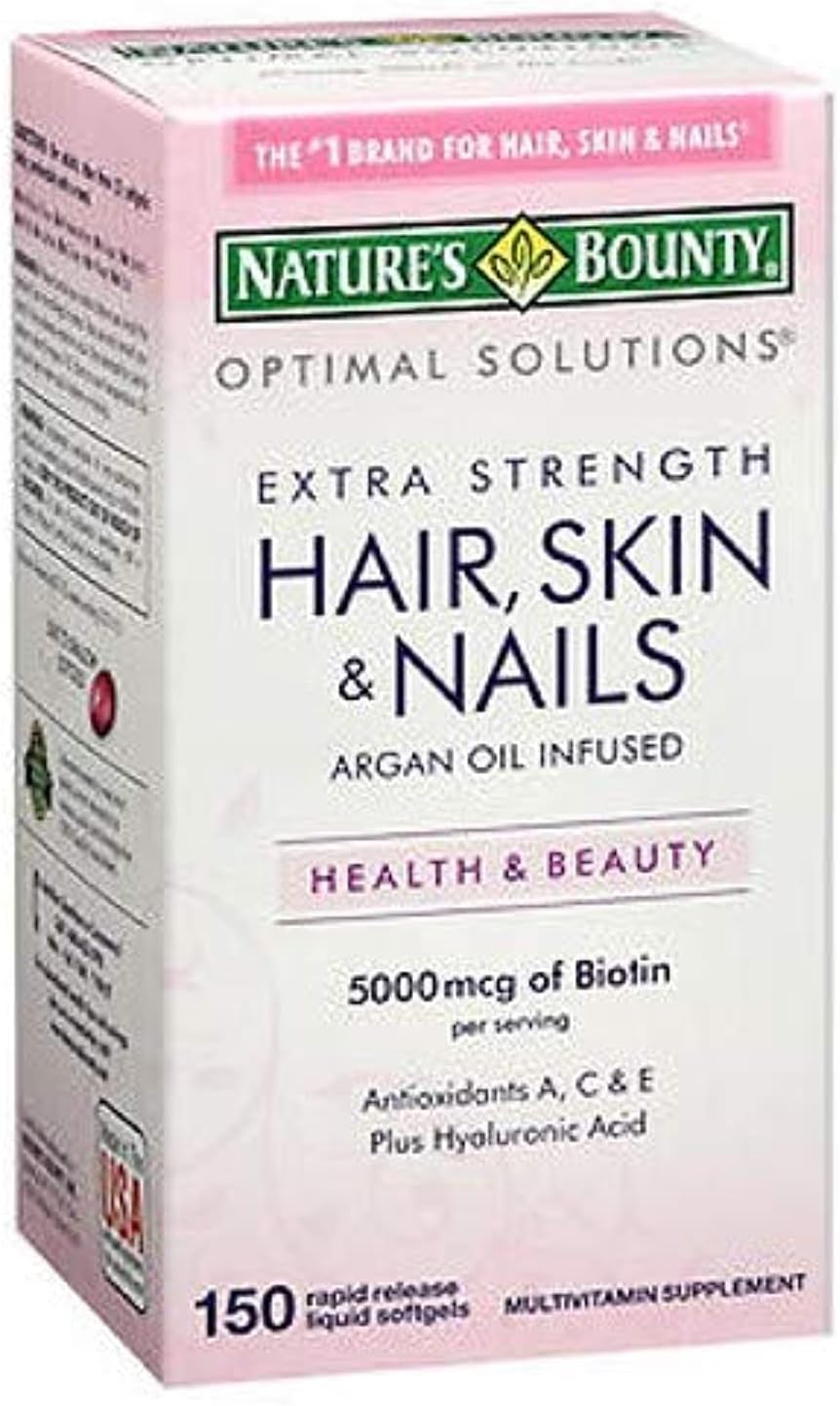 Nature's Bounty, Extra Strength Hair, Skin and Nails -150 Rapid release Softgels