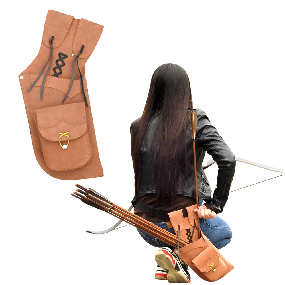 Carquois De Tir à L'Arc Archery Quiver - Sac Épaule Oxford 48,5 Cm Pour 40-45 Flèches - Parfait Pour Archery Extérieur Et Équitation