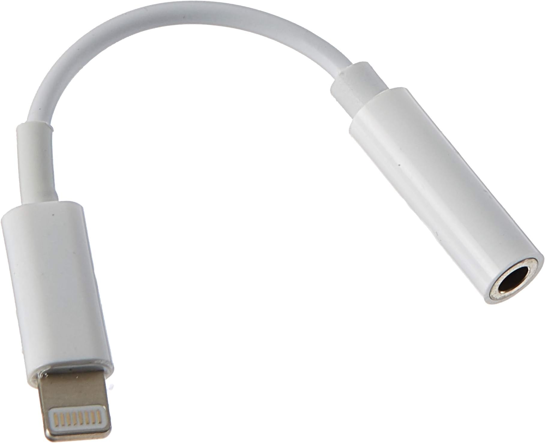 Lightning to 3.5mm Headphone Jack Adapter for iPhone X/8/8 Plus/7/7 Plus iPhone6S/6/iPod/iPad. Aux Converter Earphone Jack Adapter Accessories Support iOS 10.3/11 and Later.