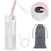 Portable Electric Bidet for Travel with 180 Adjustable Nozzle