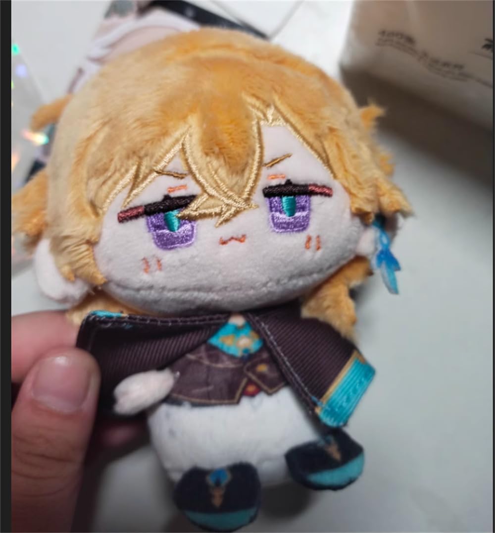 Anime Topaz HuoHuo Sunday Aventurine Firefly Cute 12cm Plush Bag Pendant Keychain Gift (Aventurine A) - Image 6