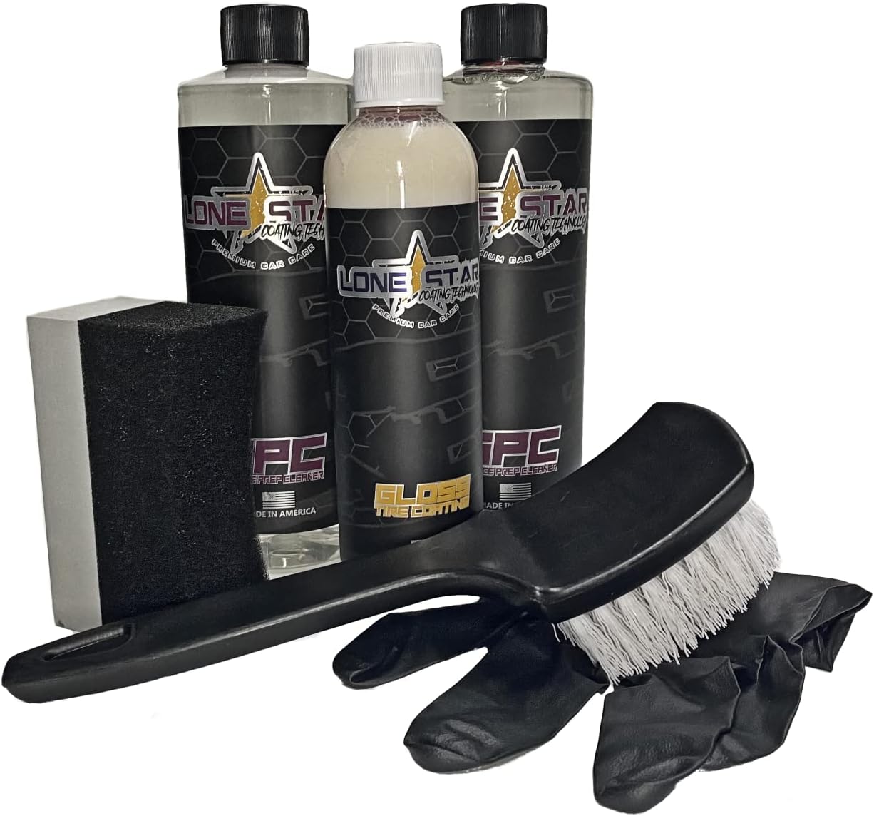 Lone Star Coating Technology Tire Coating Kit 16 Oz. Top
