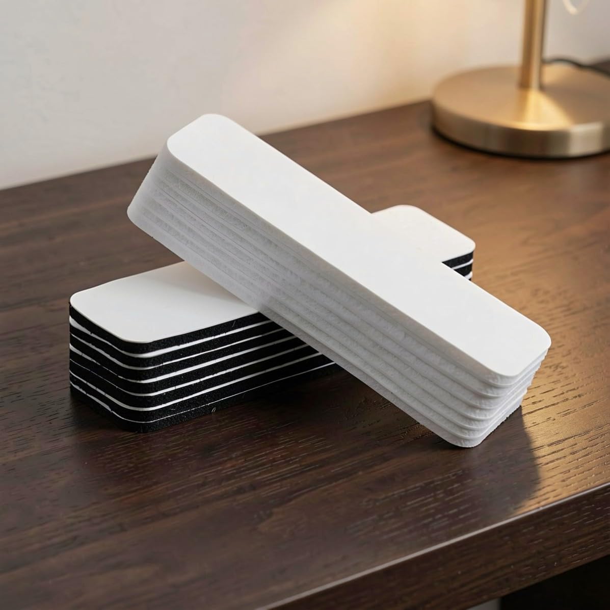 40pcs Self Adhesive Hook and Loop Strips for Art Craft Walls Cables