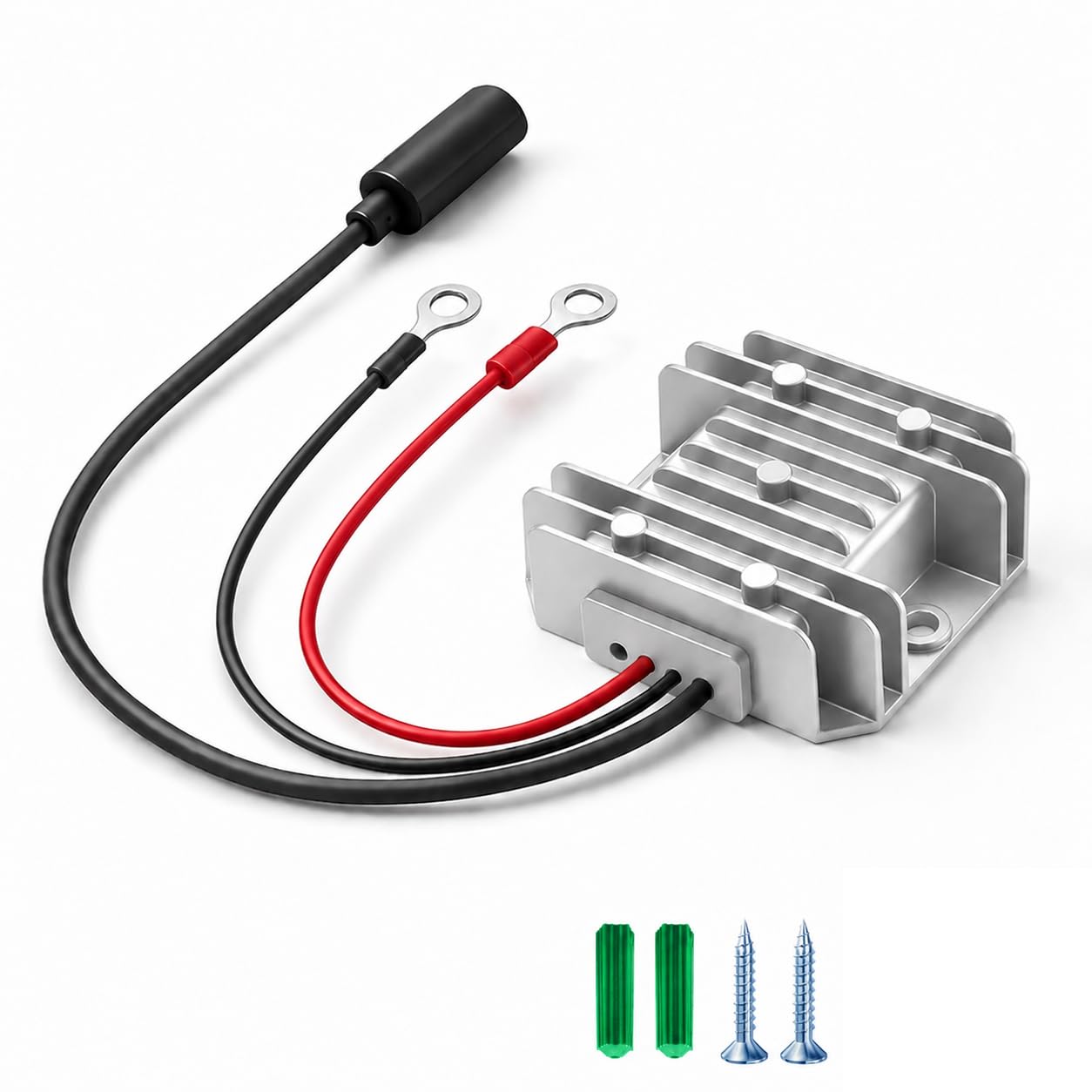 Starlink Mini 12V Adapter 12V/24V to 48V DC Supply for Off-Grid Us Gray