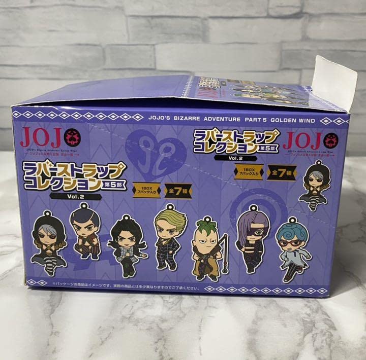 ジョジョの奇妙な冒険 ジョジョコレ ラバスト 等 ジョジョの奇妙な冒険 ラバーマスコットコレクション02