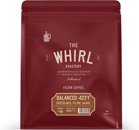 THE WHIRL Filtre Balanced 423°F Öğütülmüş 250 g