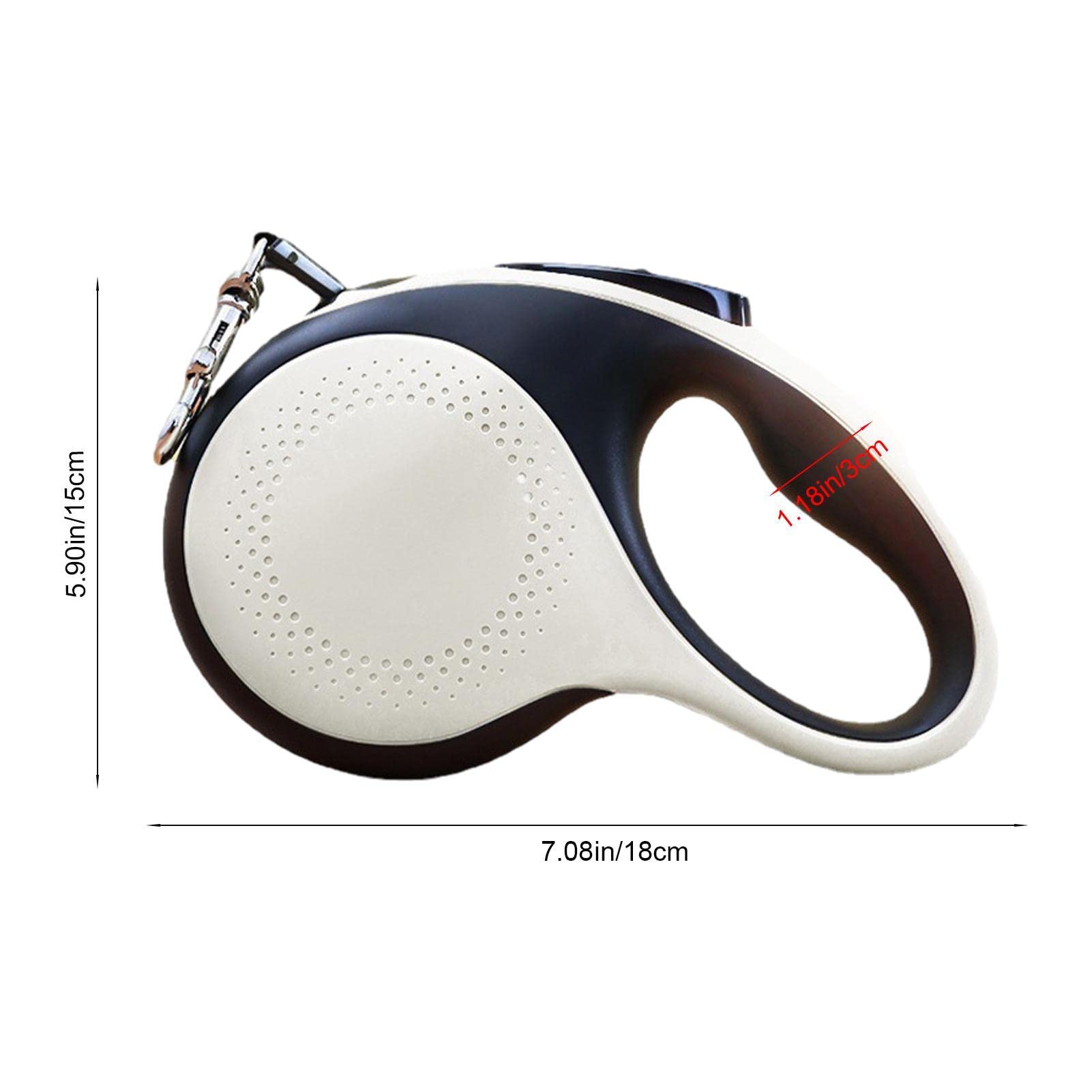 2 Uds Correa Larga para Perros - Correas para perros con luces LED, Línea Cat Puppy de 16 pies - Correa sin enredos de 360 grados Correas para perros de servicio pesado Accesorios para perros Abbto | Línea Cat Puppy de 16 pies - Correa sin enredos de 360
