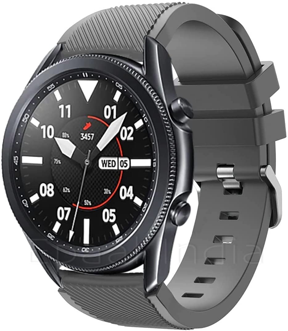 Epaal® 20mm Universal Silicone Strap Cross Lines Texture for Amazfit Bip, Amazfit GTS, GTS 2, GTS 2 Mini, Bip 2, Bip S, Bip U, Bip U Pro, Bip Lite and more