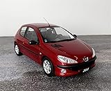 otto peugeot 106 rallye Matériau : résine FloZ Pour OTTO pour Peugeot pour 206 pour S16 1999 Rouge 1:18 Voiture Modèle Pré-construit