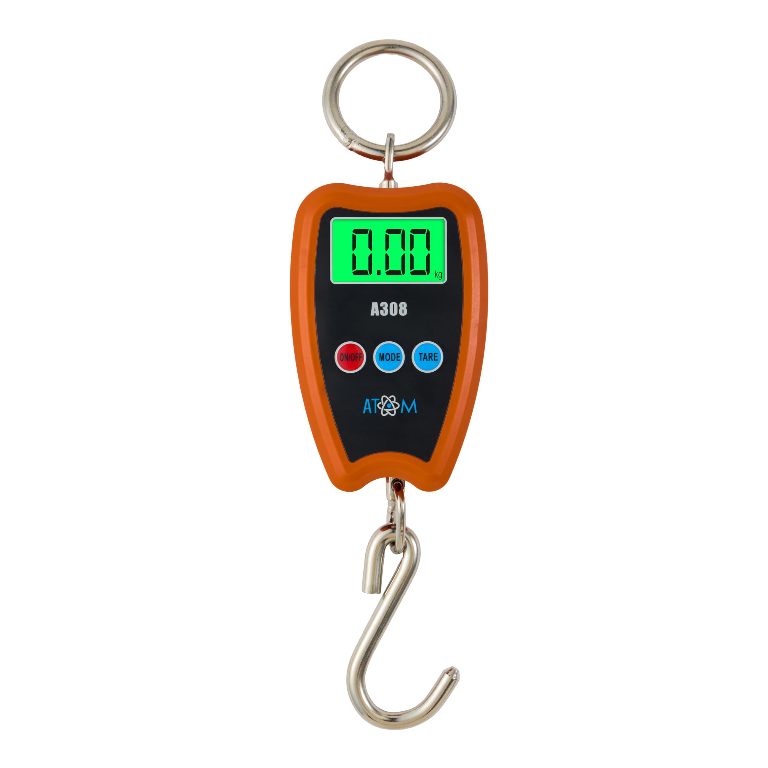 ATOM A 308 200kg hanging weighing scale | Mini Crane scale | Electronic portable weight machine for luggage, agriculture, fishing and scrap | Digital multipurpose weighing scale | Batteries included-image-8