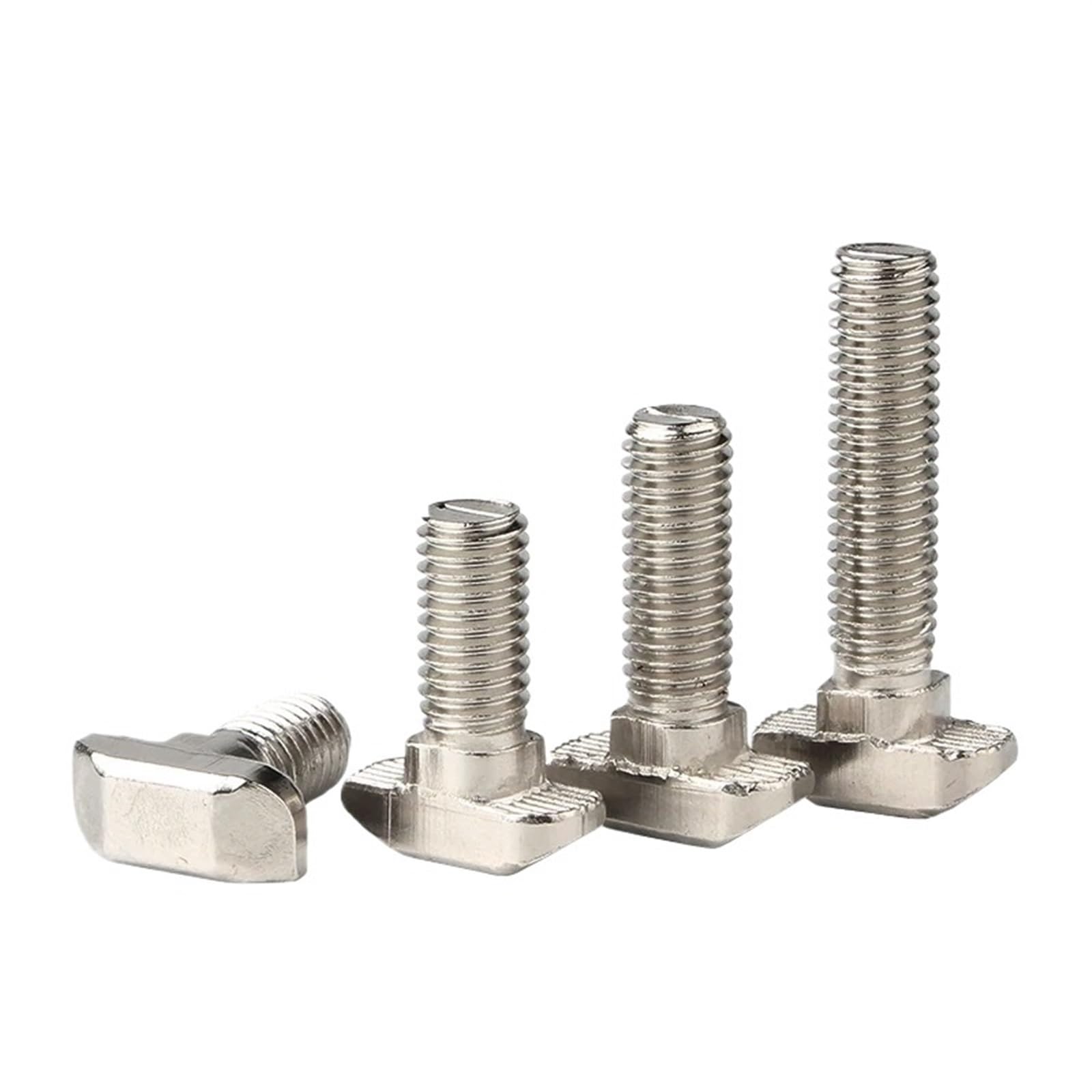 OIFAODAO T bolt, 10Pcs/lot 40-Plated Steel Aluminum Connector Screws for Profiles(40mm)