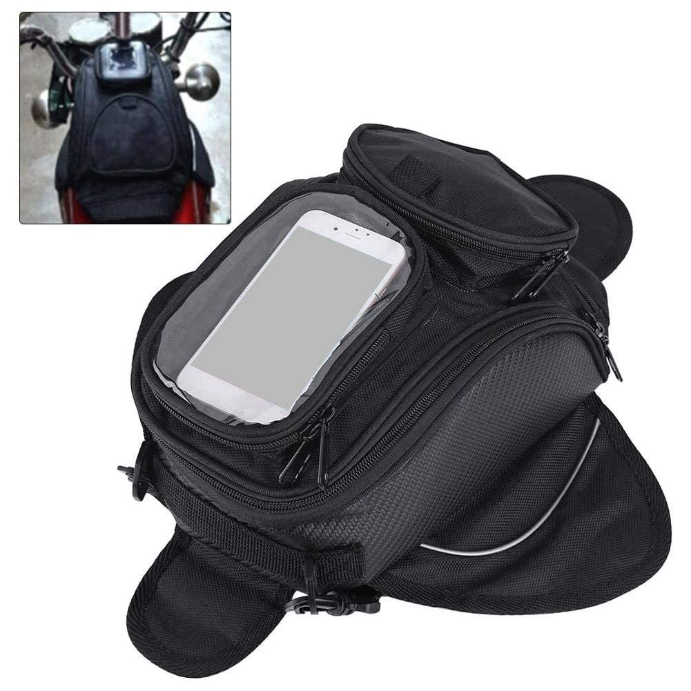 Ejoyous Tankrucksack Motorrad, Rucksack Wasserdicht Universal Motorcycle Magnetic Tank Bag High Wear 1680D Oxford Stoff Tanktasche Tasche Beintasche