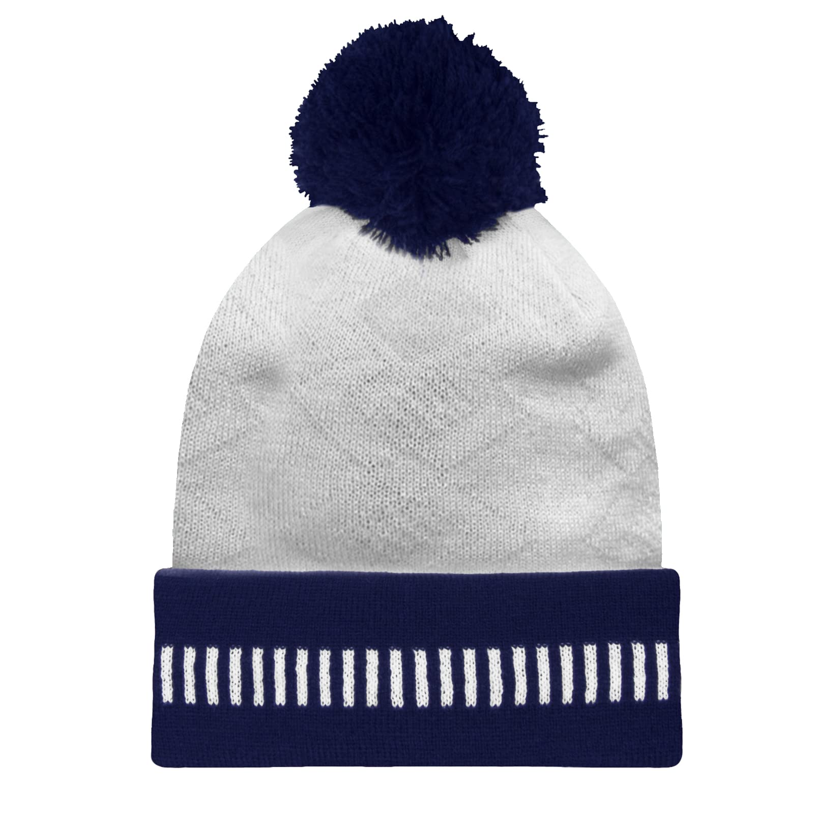 Fan Originals Men's White Blue 90 England Hat Retro Football Bobble 1990 Shirt