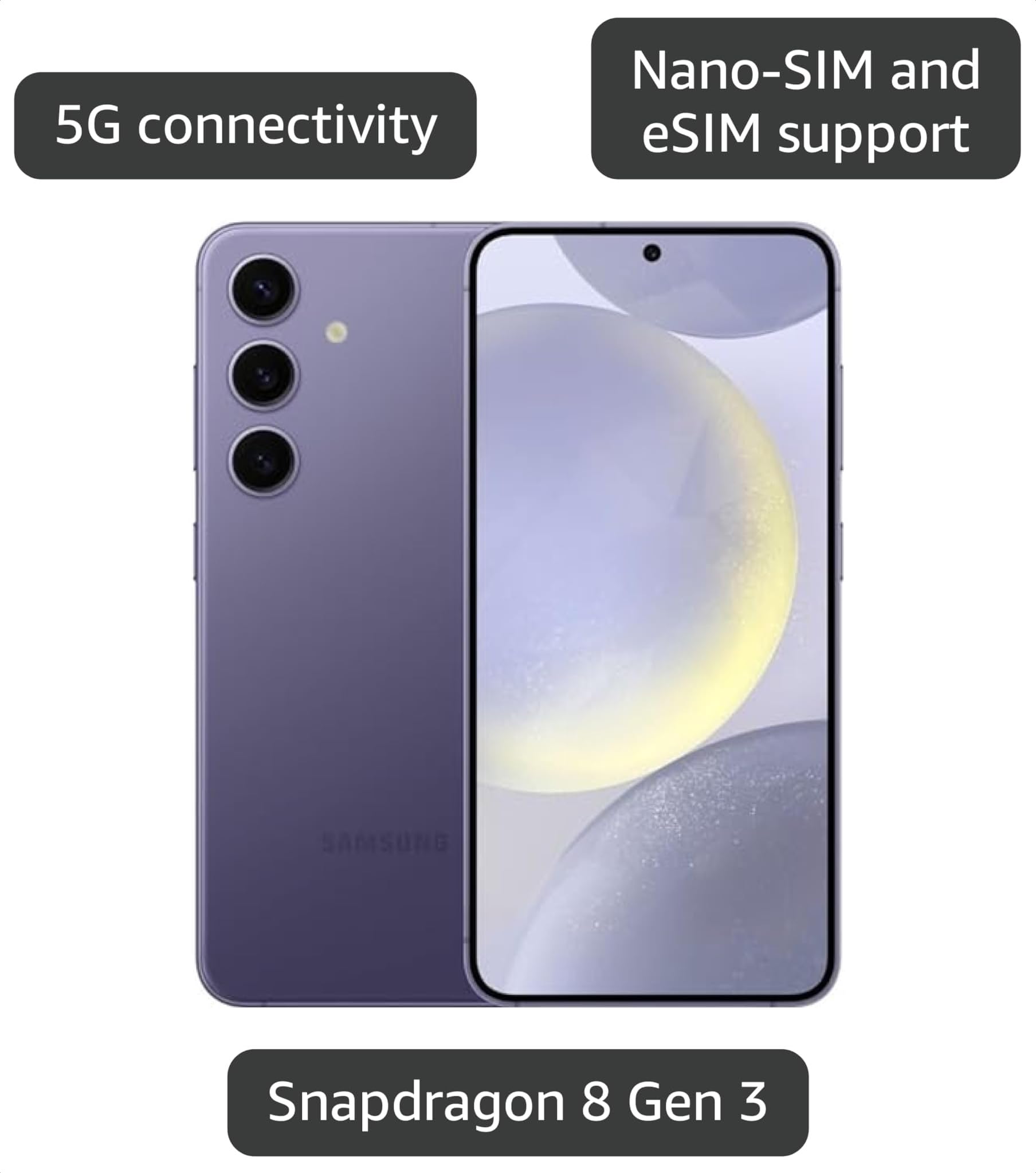 Amazon.com: Samsung Galaxy S24+ Plus 5G, US Version, 512GB, Cobalt
