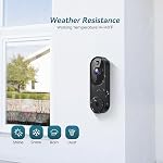 Orbitell Wireless Wi-Fi Video Doorbell Two-Way Audio, Motion Detection AI, Night Vision and Cloud Storage
