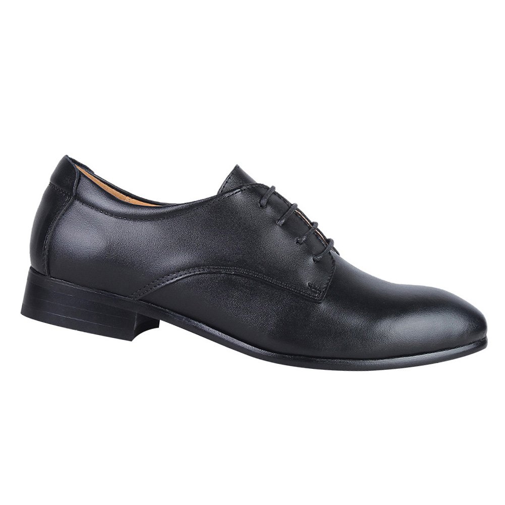 ANUFER Hombres Inteligente Cuero Genuino Zapatos de Vestir Formal Negocio Derby Cordones