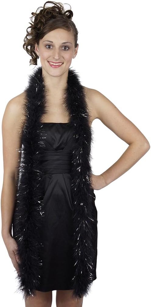 ZUCKER™ Marabou Feather Boas with Lurex - 3"