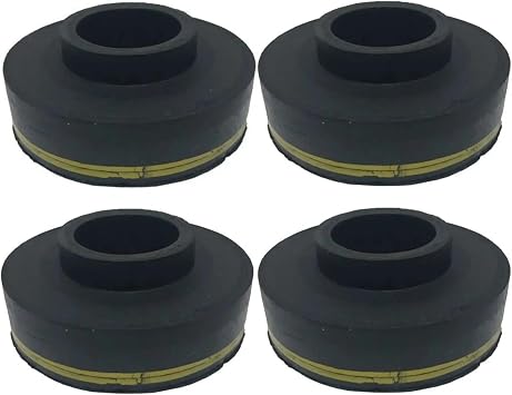 4PCS Rubber Engine Mount 6668104 Compatible for Bobcat 653 751 753 763 773 853 863 864 873 883 A220 A300 430 T140 T180 T190