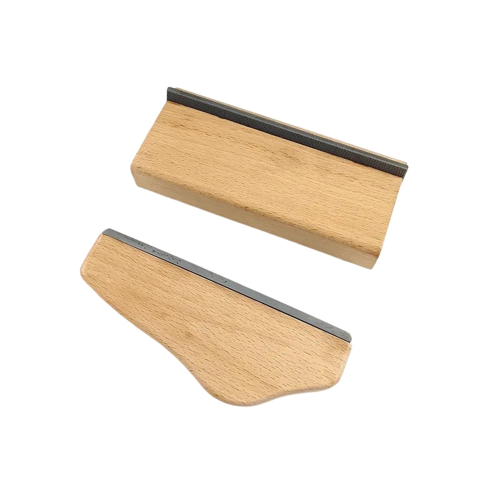 narzędzia do naprawy gitar Fret Gitarowy Z Litego Drewna 2 W 1 Koronujący Koniec Pilniki Skośne Narzędzie Stalowy Drobny Pilnik Guitarra Luthier(2)
