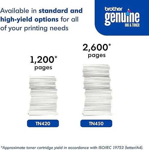 Miniatura 4 de Brother TN450 Cartucho de tóner (negro) en embalaje al por menor BRTTN450