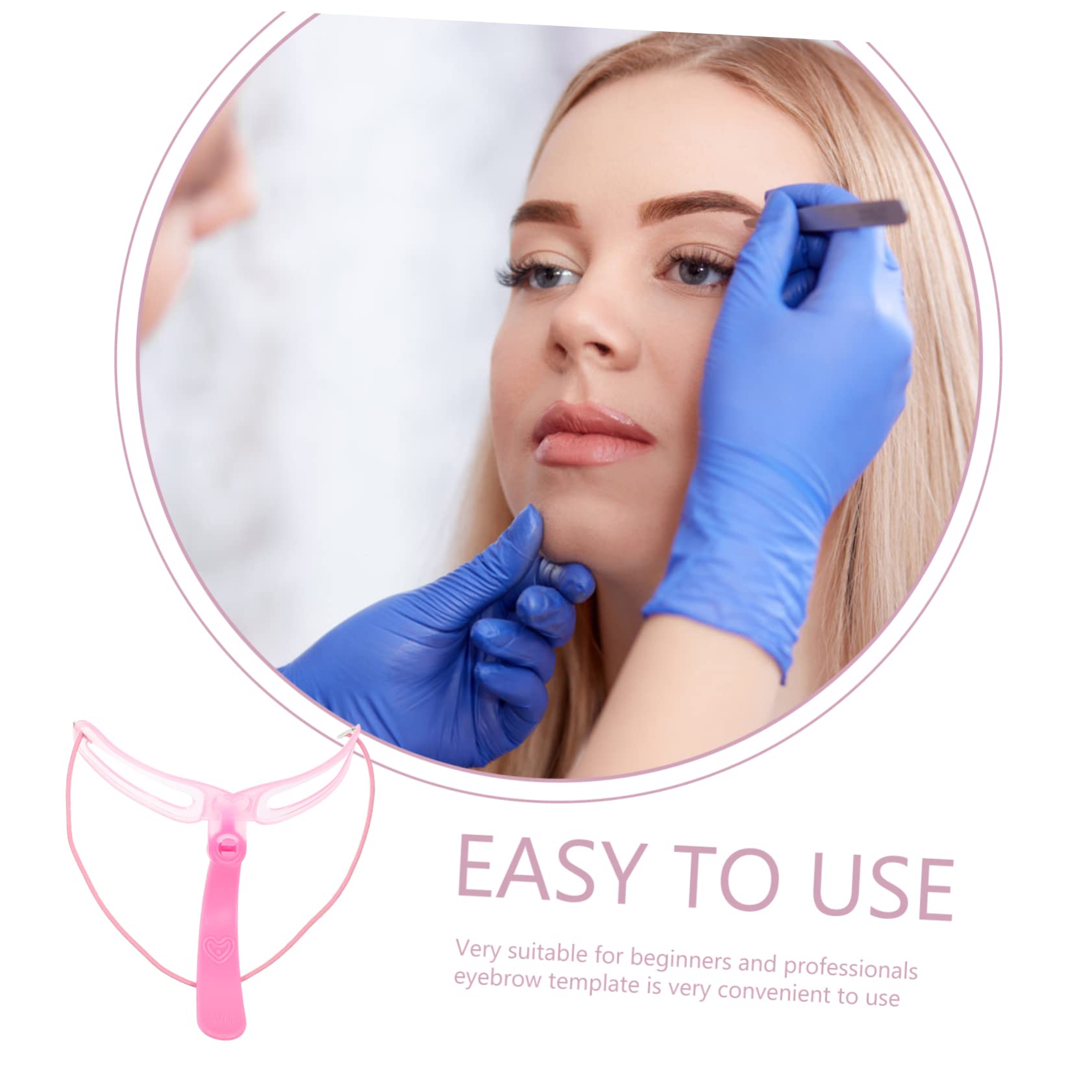 FRCOLOR 12sets Stencil Sopracciglia Riutilizzabili Modelli Portatili Per Makeup Strumenti Facili Da Usare Per Professionisti e Principianti Accessori Per Trucco Sopracciglia