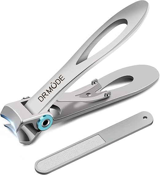 Nail Clippers for Thick Nails DR. MODE 15mm Wide Jaw Opening Extra