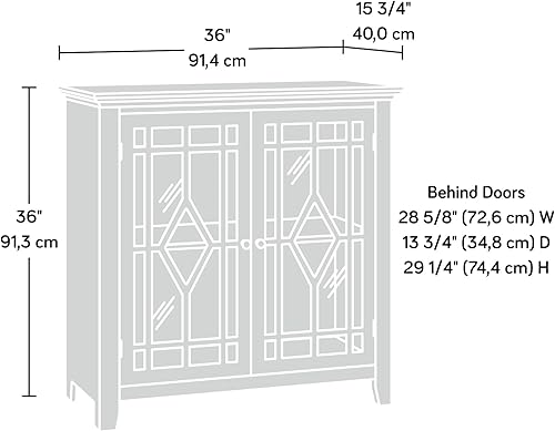 Miniatura 3 de Sauder Dakota Pass escritorio acabado de roble artesano