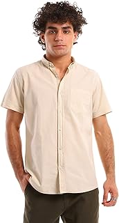 Andora Mens Short Sleeves Solid Summer Shirt (pack of 1)