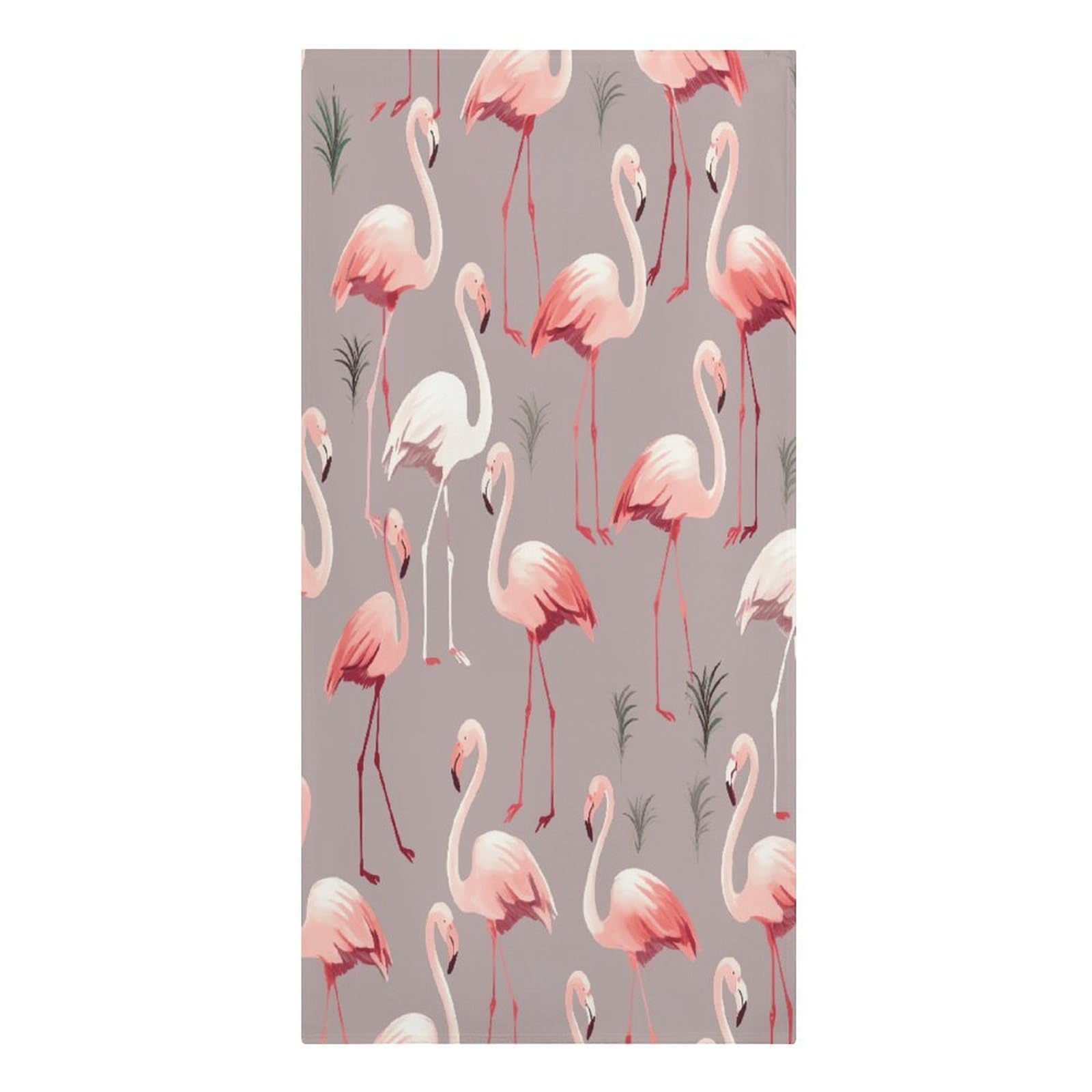 VstaDank Pink Flamingo Pattern Beach Towels 30"x61" Microfiber Super Absorbent Large Bath Towels Cozy Soft Swim Travel Towel Quick Dry Thin Pool Towel Beach Accessories for Outdoor Adult