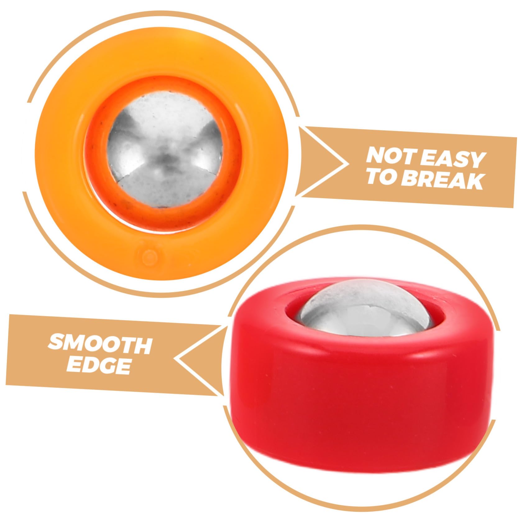 Teiliges Mini Shuffleboard Pucks Set aus Robustem Kunststoff und Metall Kompakte Curling Tischspiel Ersatzrollen für Zuhause Party Klassenzimmer und Familienunterhaltung