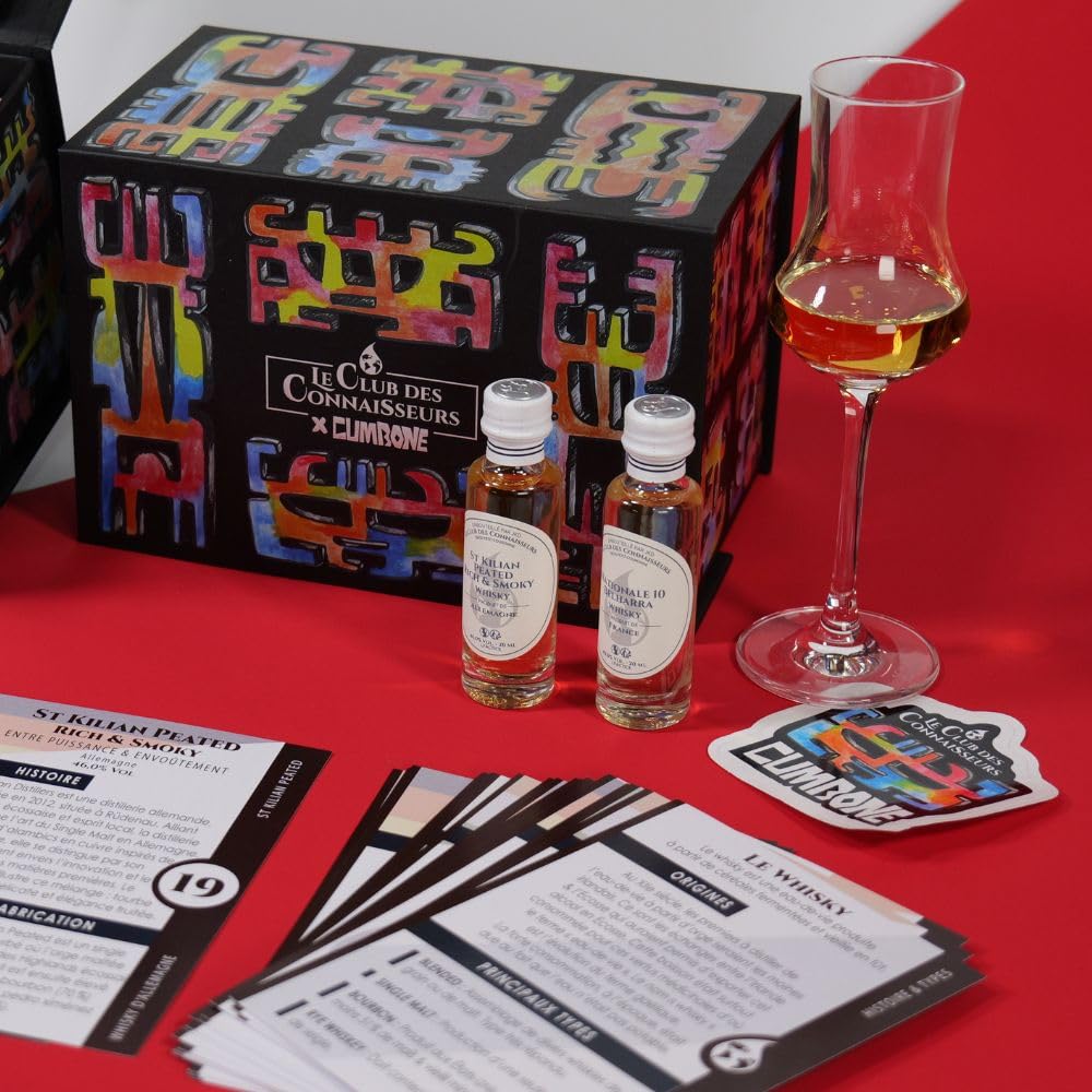 Coffret Tour du Monde des Whiskys Edition Cumbone – 24 x 20 ml