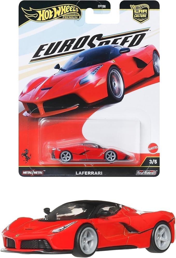 Hotwheels EURO SPEED LAFERRARI 6台 Car Culture EURO SPEED (2025) のラインナップまとめ[FPY86-961L