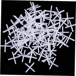 2000PCS Tile Spacers 1/12" 2mm Ceramic Wall Floor Cross Spacers Subway Tile Spacing joint crosses, plastic crosses, tile spacers, tile joints, for terrace slabs, even spacing, can be grouted (2000)