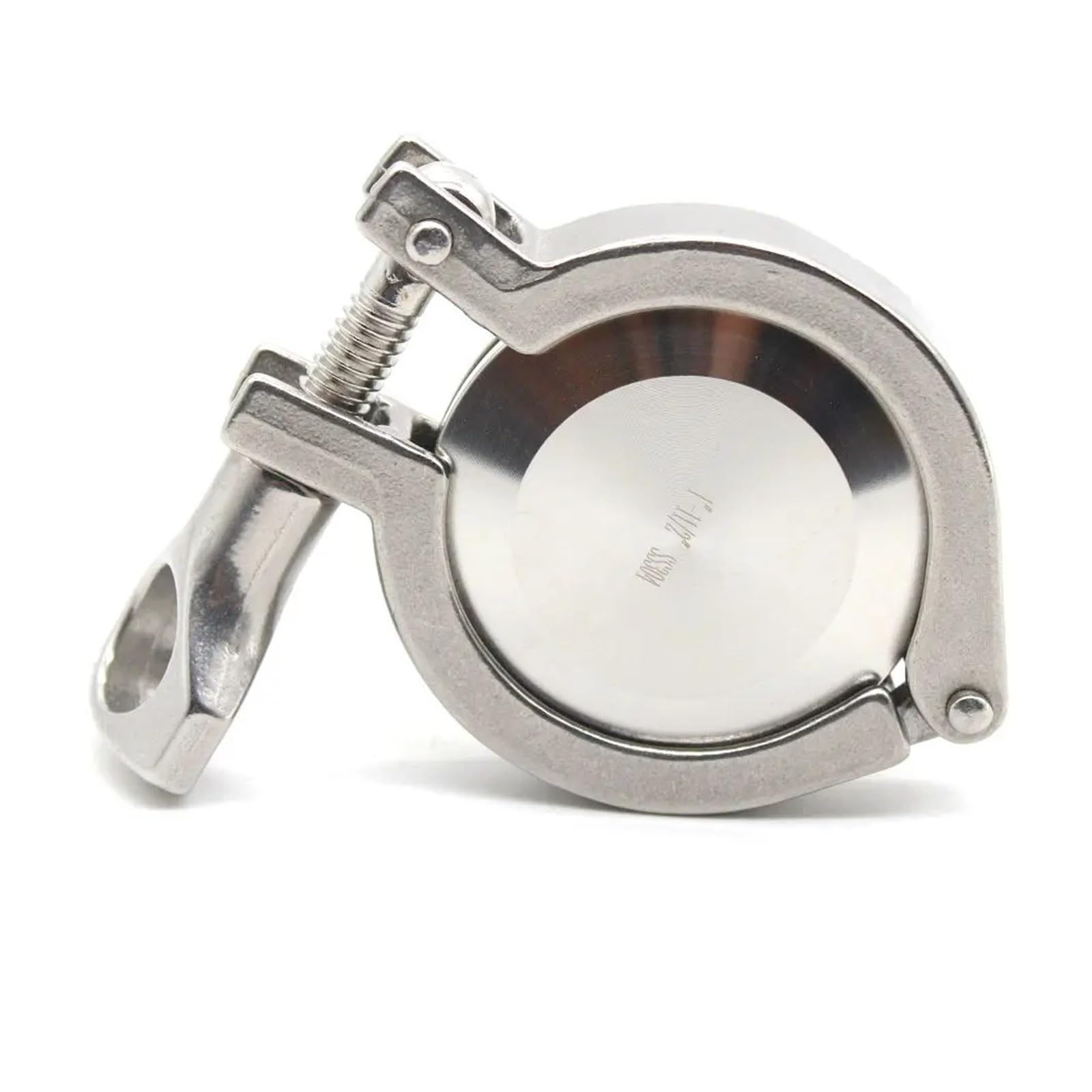 AARTERZZA 57mm Three-clamp Set Ferrule 77.5mm SS304 Stainless Steel Stamping Weld Ferrule+End Cap+Tri Clamp+Silicon Gasket