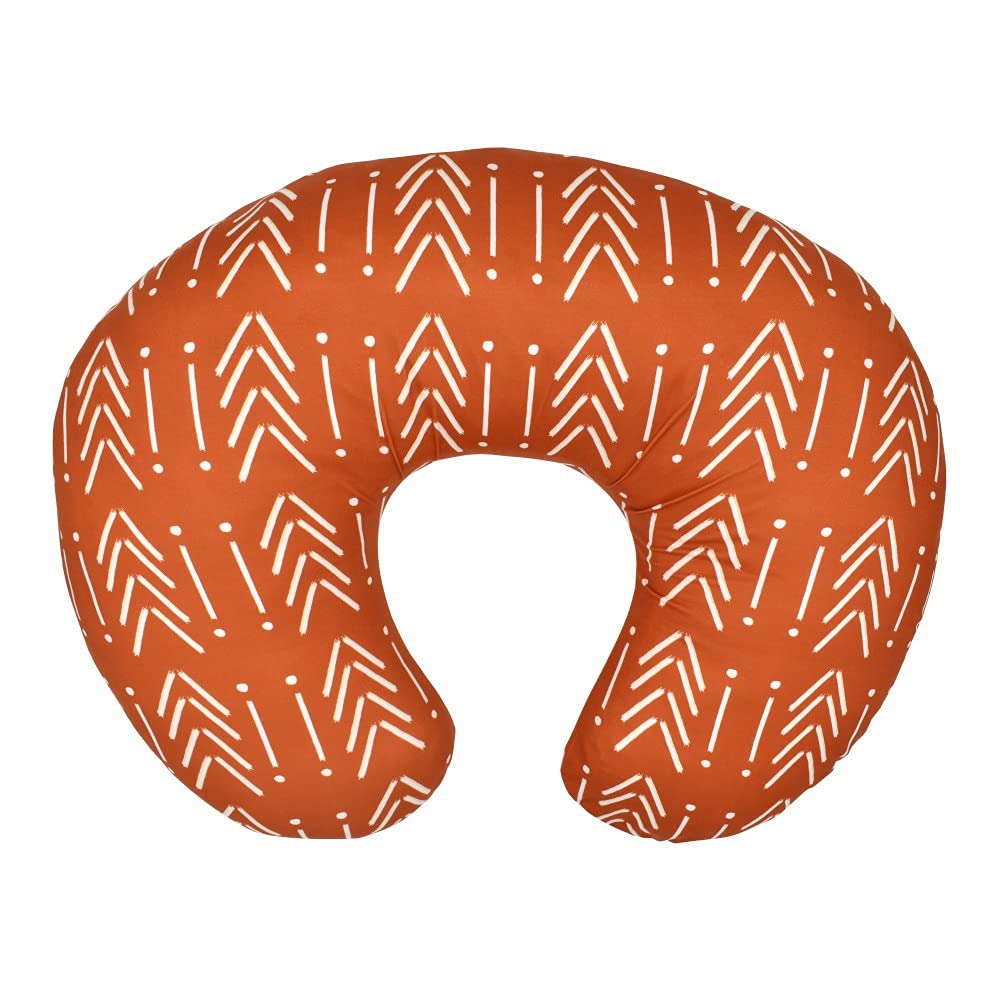 iEvolve Nursing Pillow Cover Breast feeding Pillow Support Positioner lounger cover for Baby Boy Girl, Cover Only(Geometric)