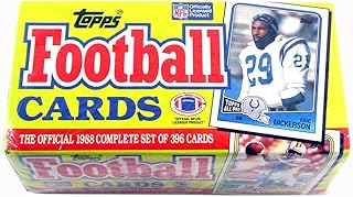 1988 Topps Football Factory Set (396 Cards) Bo Jackson RC Elway Marino
