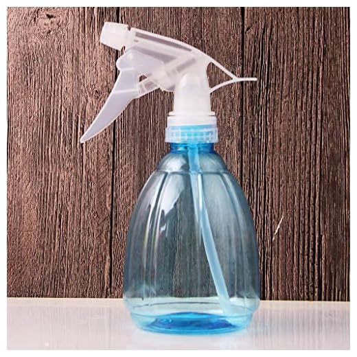 Vattning kan plast trädgårdsarbete grön växt hushållens lufttryckstyp 0.5l liten sprayanordning Vattenkokare ljusblå, mörkblå, ros röd, grön 20cm * 12cm enkel (Color : D)