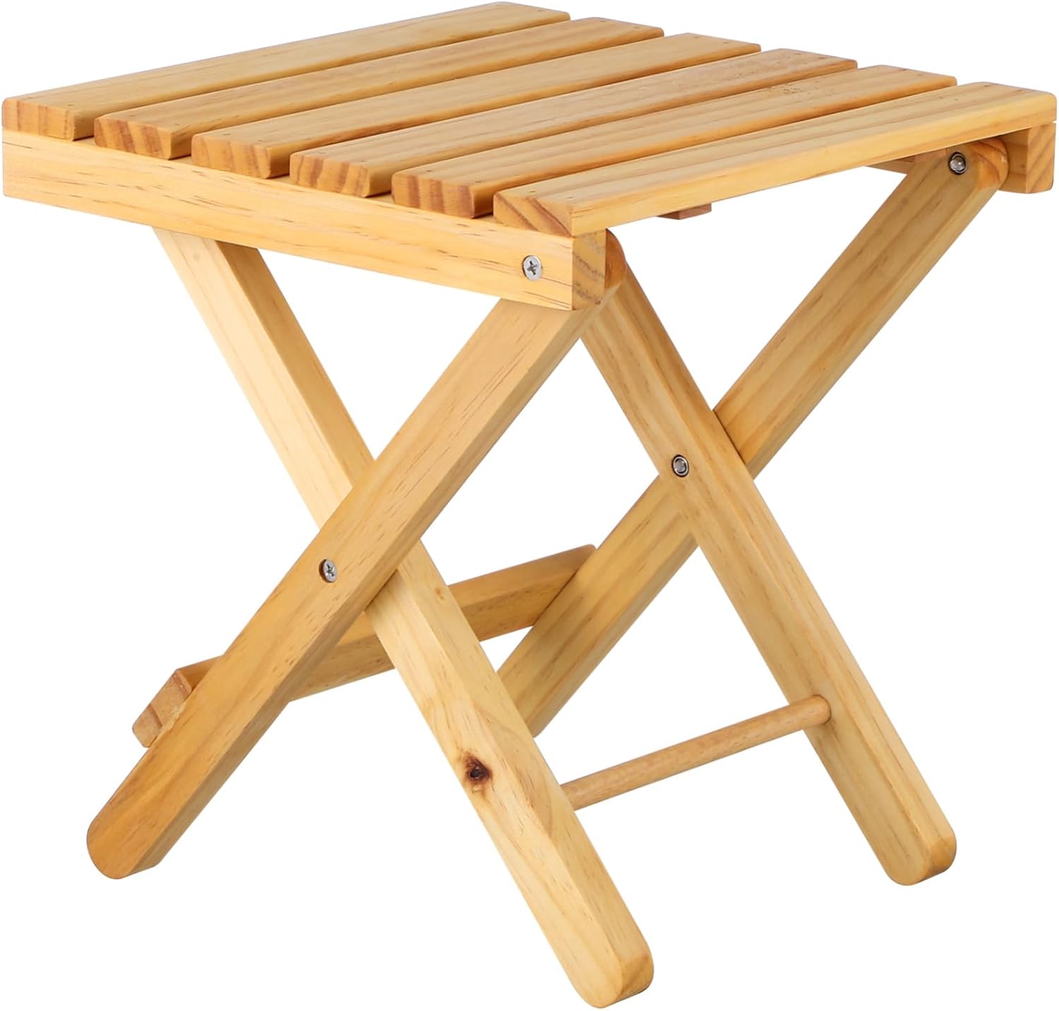 Alipis Folding Wooden Picnic Table Compact Outdoor Table for Plants BBQ Camping Beach Lightweight and Portable Design for Easy Use and Storage