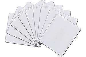Blank Sublimation Mousepads for Heat Press Printing (11-Pack)