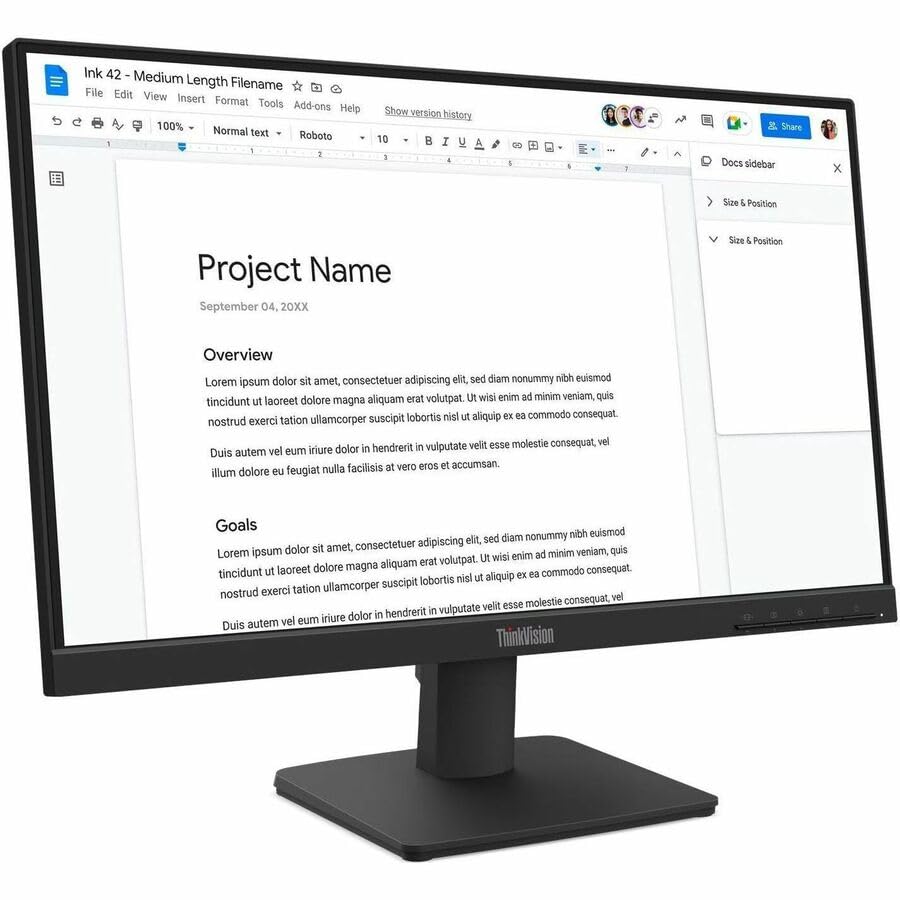 Image of Lenovo TS S224e 21.5 MonitorHDMI