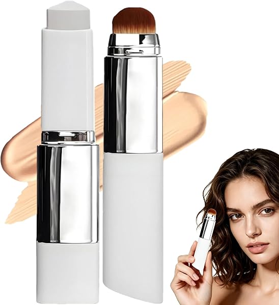 XINCHEN Faccelove Foundation Stick mit Pinsel,Color Changing Foundation mit LSF 15, 2026 Neu 2-in-1 Farbwechselnder Fondotinta Coreano,Korean Foun Dation Makeup für Alle Hauttypen - Natürliche Farbe - 1